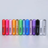 5ml Perfume Atomizer Portable Liquid Container For Cosmetics Mini Aluminum Spray Alcochol Empty Bottle  Refillable For Traveling