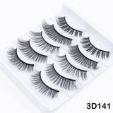 5/10Pairs 3D Mink Lashes Natural Eyelashes Dramatic False Eyelashes Faux Cils Makeup Wholesale Fake Eyelash Extension maquiagem